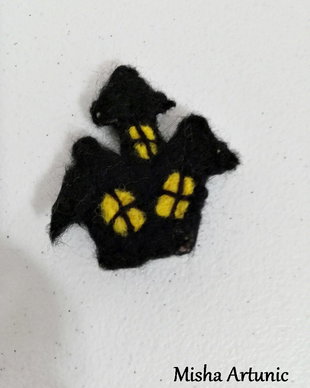 Brosa impaslita de halloween