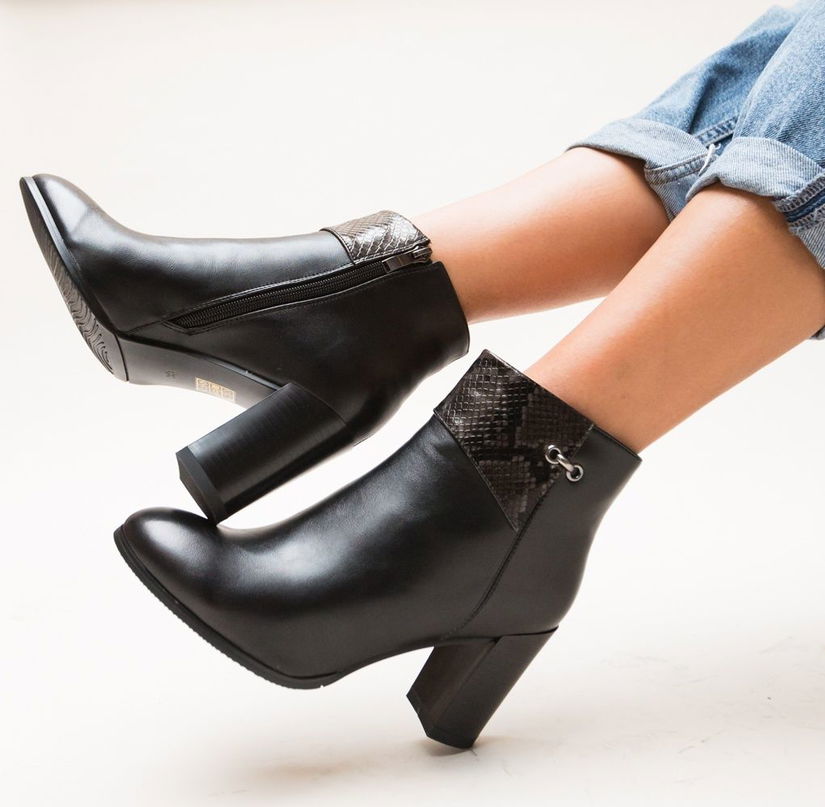 Botine Tiana Negre