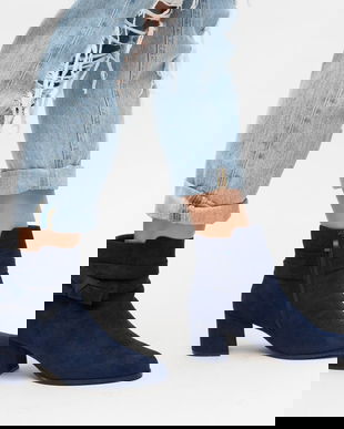 Botine Olo Bleumarin