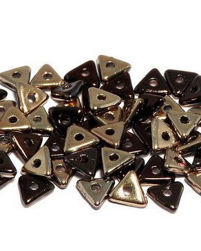 Tri-bead, 4 mm, Jet California Night - 23980-98543