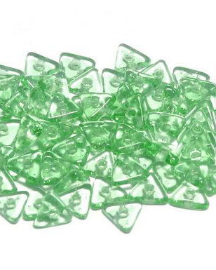 Tri-bead, 4 mm, Peridot - 50510