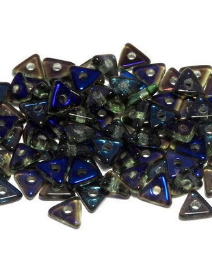Tri-bead, 4 mm, Peridot Azuro - 50510-22201