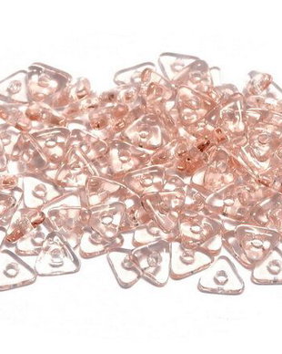 Tri-bead, 4 mm, Rosaline - 70120