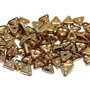 Tri-bead, 4 mm, Rosaline Amber - 70120-26441