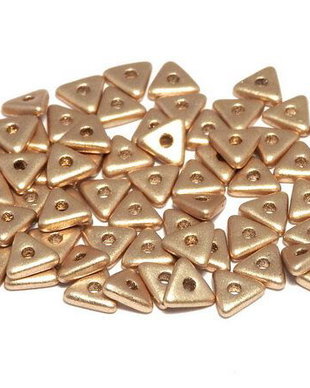 Tri-bead, 4 mm, Aztec Gold - 01710
