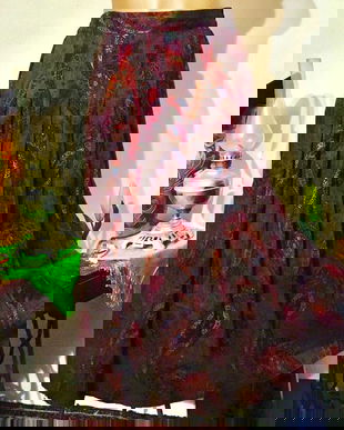 Fusta casmir , imprimeu paisley