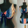 COSTUM DE BAIE DOUA PIESE RETRO LOOK