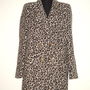 River Island - Pardesiu nou, animal print, cu fir metalic rose