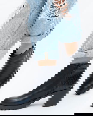 Botine Seniorah Negre