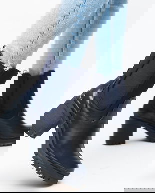 Botine Vagza Bleumarin