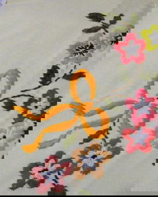 Traversa cu broderie