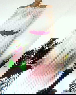 Rochie diafana, romantica