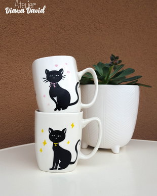 Cani pictate manual, personalizate cu nume, un cadou "altfel"