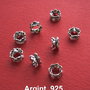 Coronita "mare" din argint .925 aprox 4.5x7.5 mm