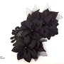 Brosa/Aplicatie pentru rochie/Flori handmade
