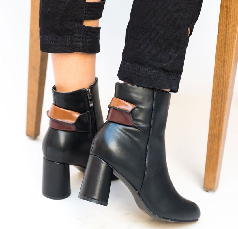 Botine Cesem Negre