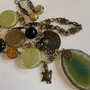 VINTAGE FOREST-murano,agata,bronz