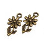 Pandantiv metalic, bronz, 19x10 mm