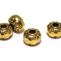 Margele din metal, auriu antichizat, 7x5 mm