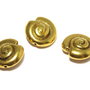Margele din metal, auriu antichizat, 14x6.5 mm