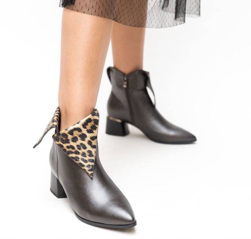 Botine Romas Gri