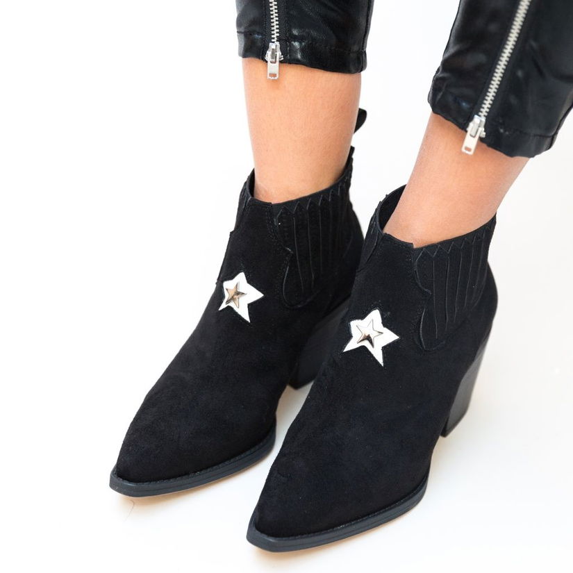 Botine Logiz Negre 2