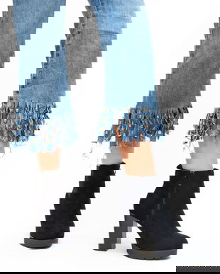 Botine Lazaris Negre