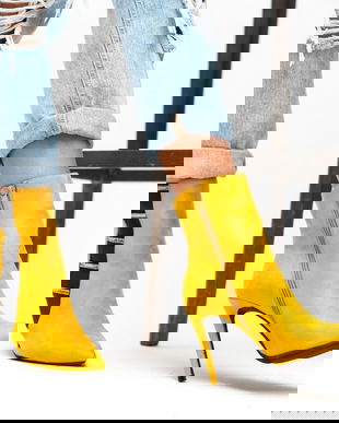 Botine Smold Galbeni