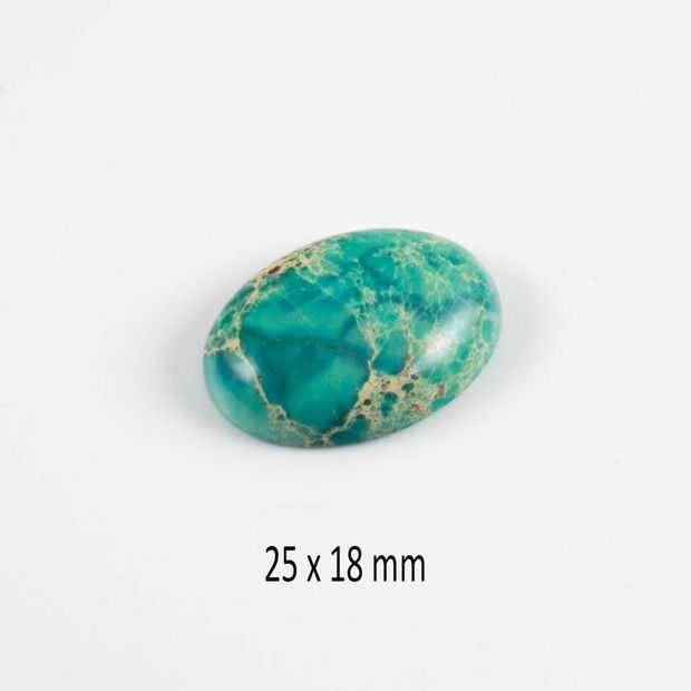 Cabochon Regalite, 25 x 18 mm, CSP-99