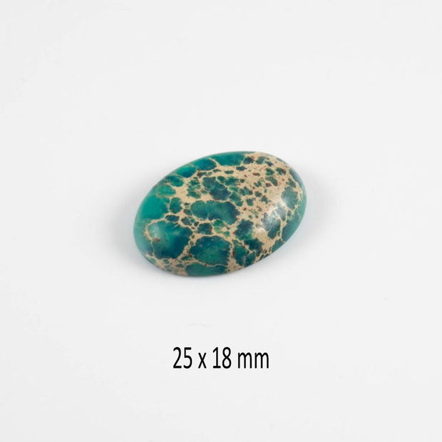 Cabochon Regalite, 25 x 18 mm, CSP-101