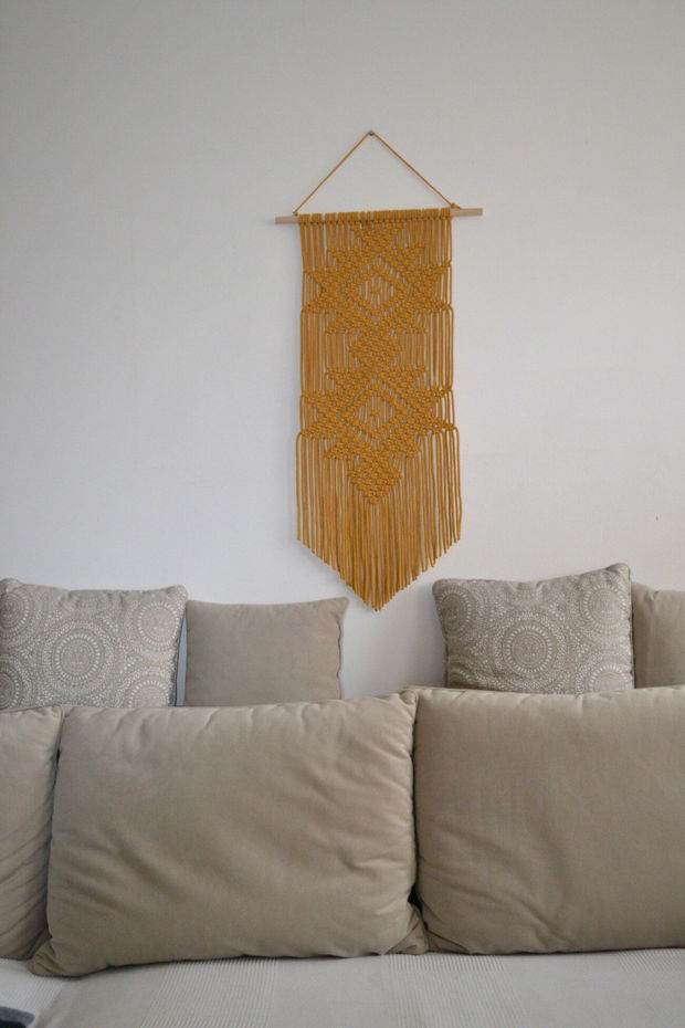 Decoratiune macrame pentru perete 10060