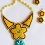 set " floare galbena"