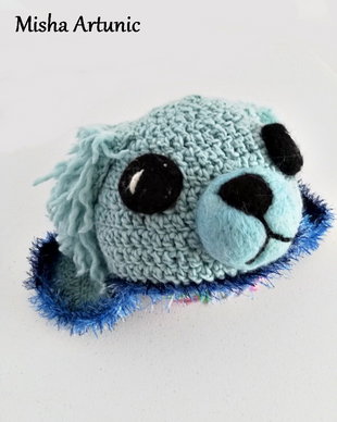 Caciula crosetata, unisex - Catel