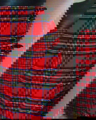 FUSTA SCOTIANA STOFA LANA TARTAN