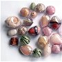 Mix margele Murano cal. a ll-a, Sweet Pink, 75 g (cod 6550)