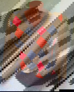 PULOVER ITALIAN LAMBSWOOL BLEND MONTEGO MARIME L