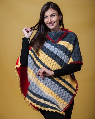 Poncho frunză