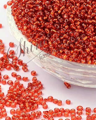 Margele de nisip Red, 2mm (20gr)
