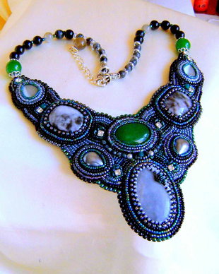 Gothic style - Colier statement/ Podoabe pe viata