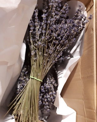 Buchete din lavanda organica, uscata, 200 fire