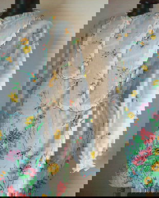 CAMASA DE NOAPTE BUMBAC FLORAL