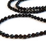 Turmalina neagra microfatetata 2mm (10buc) GSLAK 636
