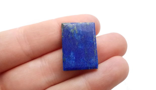 Cabochon  Lapis Lazuli lamela plata- pentru monturi - L124