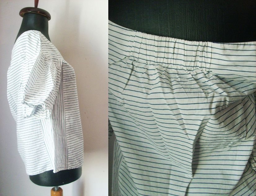H&M  bluza stripe bumbac