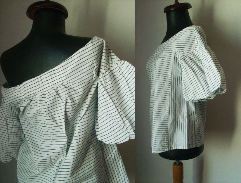 H&M  bluza stripe bumbac