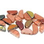 Semi Circle Beads, 5x10 mm, Honey Butter - 00030-Mix2