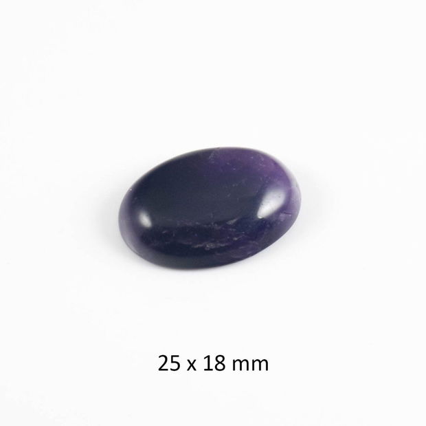 Cabochon Ametist, 25 x 18 mm, CSP-185