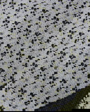 Cupon dantela bumbac