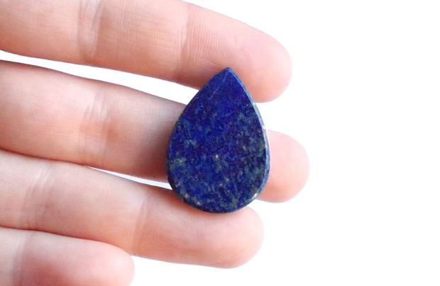 Cabochon  Lapis Lazuli  plat - pentru monturi - L0174