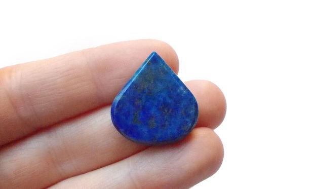 Cabochon  Lapis Lazuli  plat - pentru monturi - L501